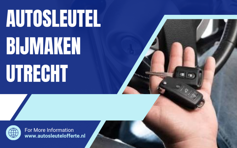 Autosleutel bijmaken Utrecht: snel, betrouwbaar en zonder gedoe